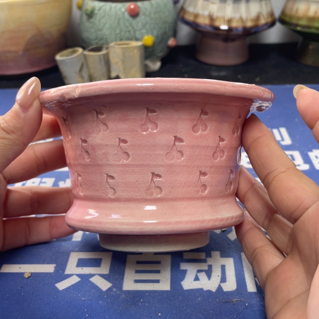 微瑕陶艺多肉花盆57