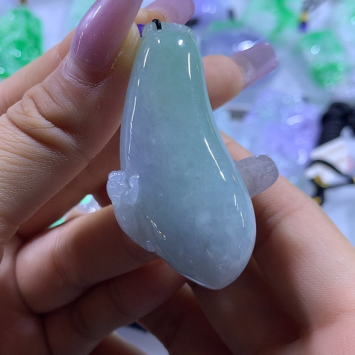 翡翠未镶嵌颈饰天然翡翠A货吊坠
