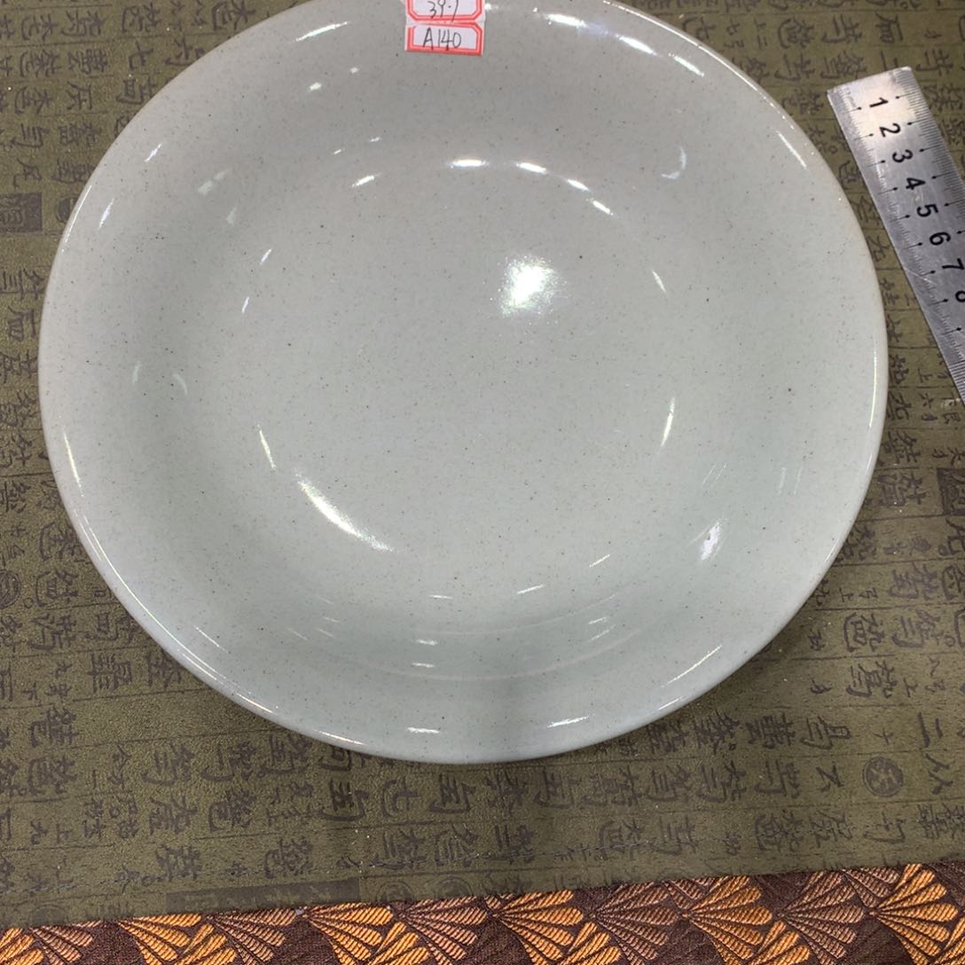 陶景德镇粗陶复古盘碗微瑕