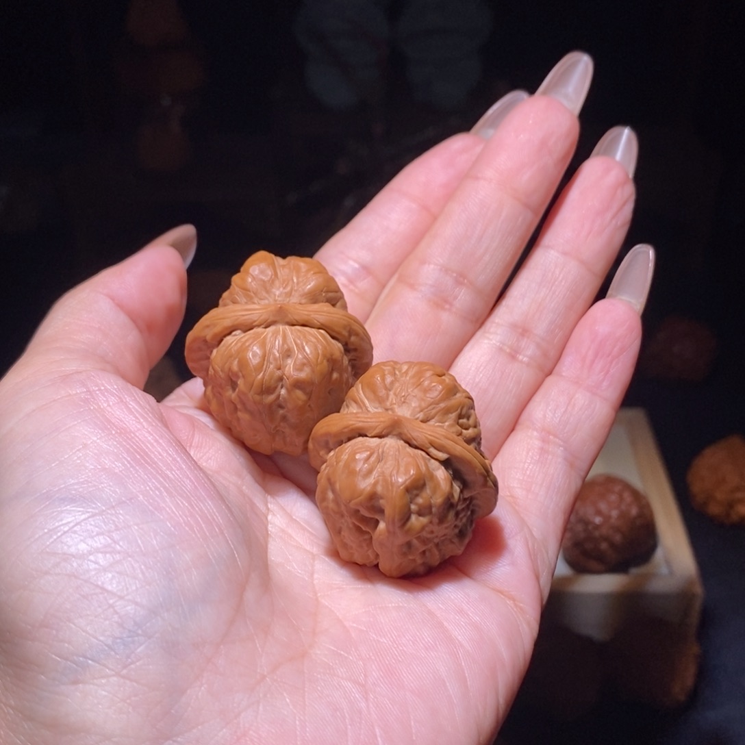 子***嵌吊坠文玩核桃石子蛙32