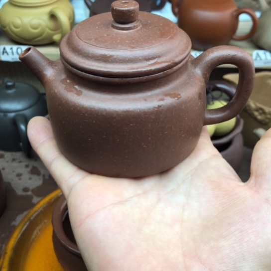 茶壶紫砂将坡泥得中160豪升左右