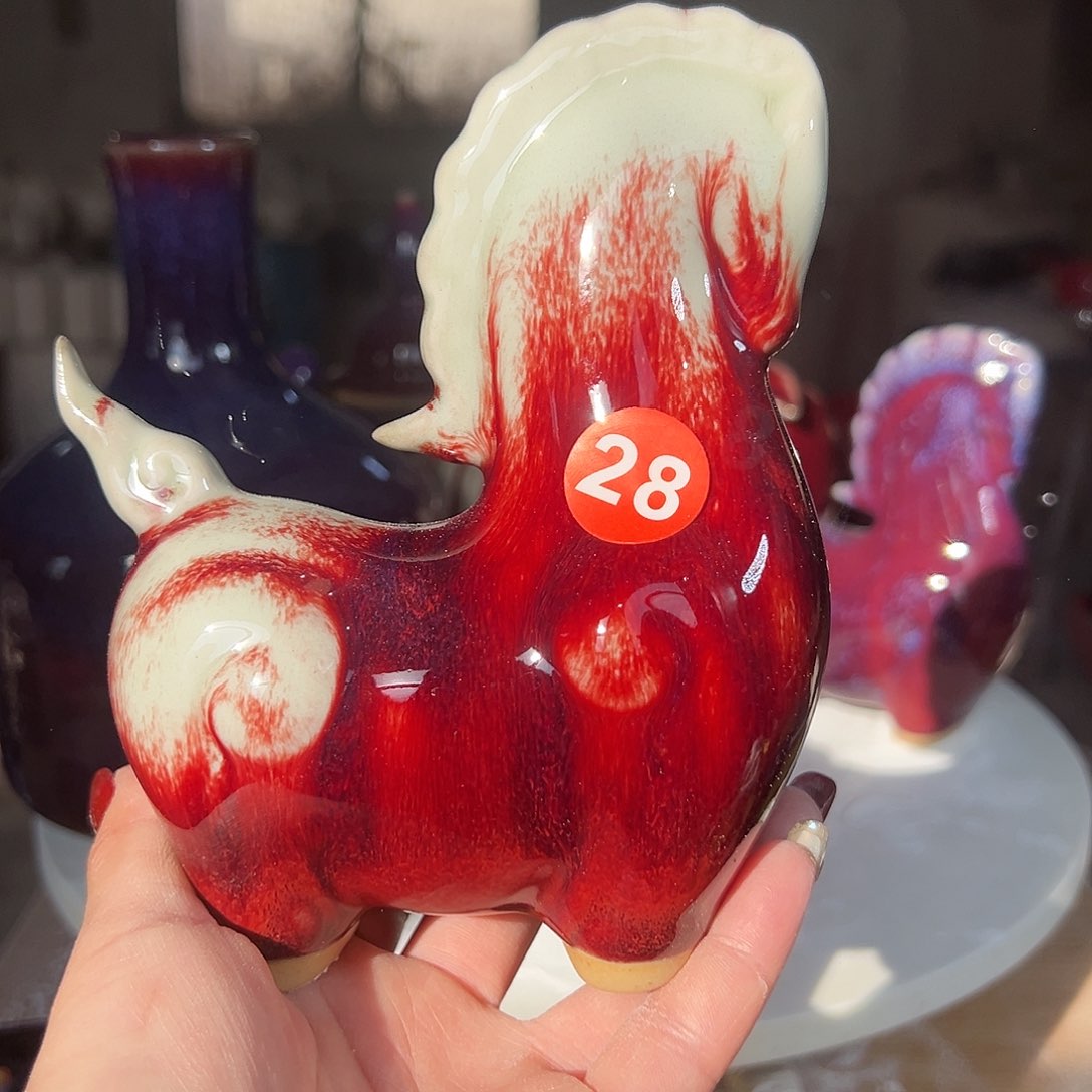 摆件郑家钧窑摆件