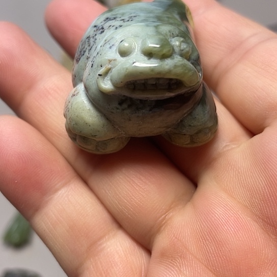 *****岫岩河磨玉（透闪石质玉）未镶嵌挂件