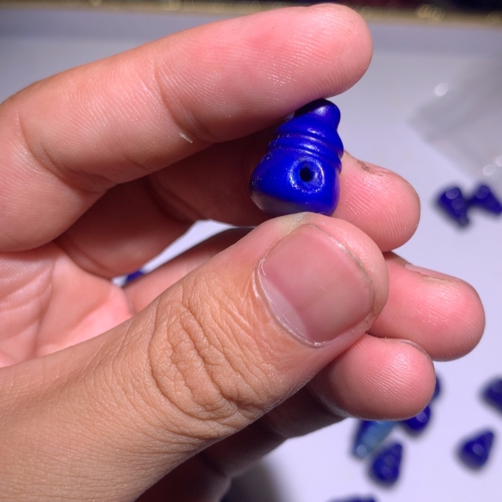 于***羲青金石未镶嵌16x12三通