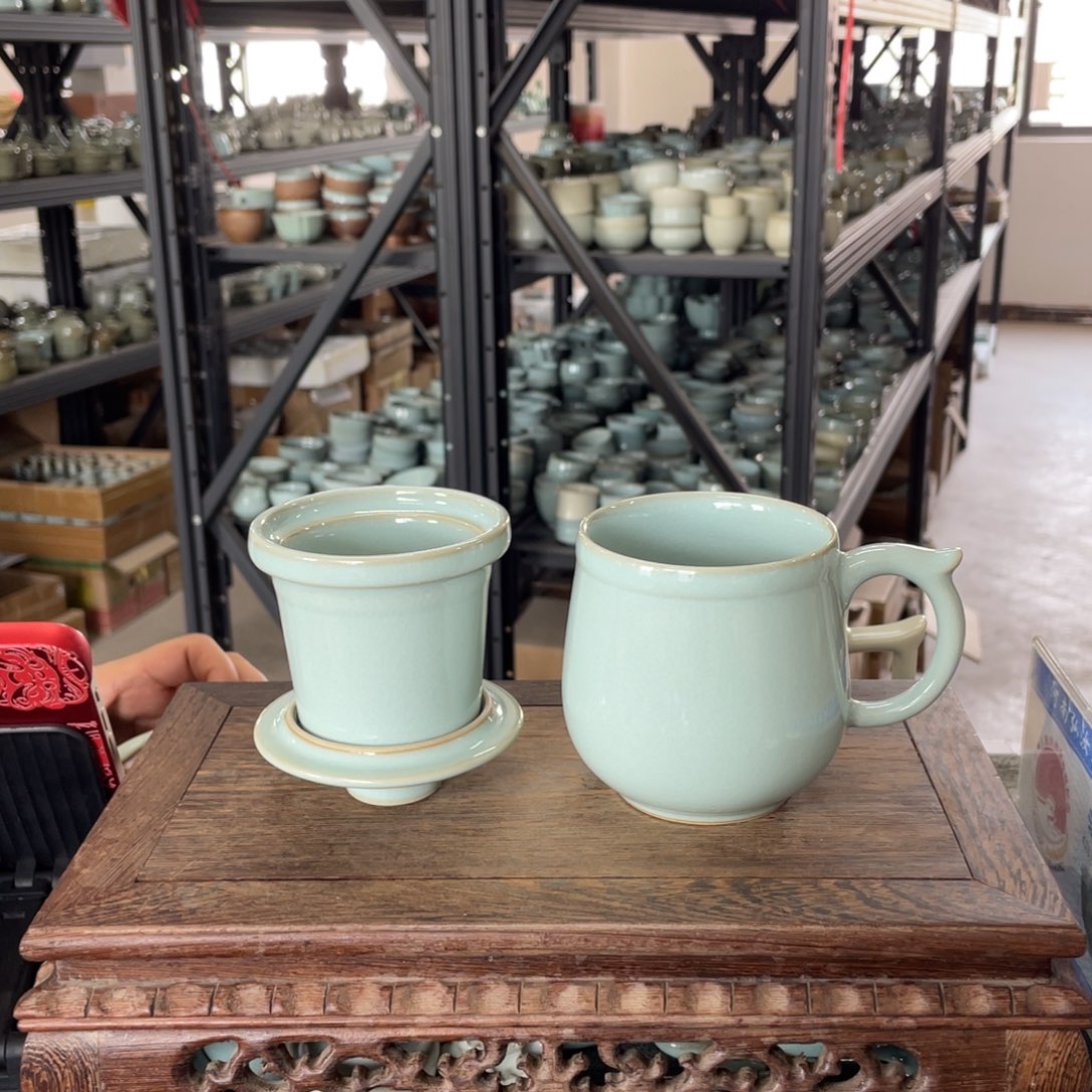 其他天青容福茶水分离杯无礼盒