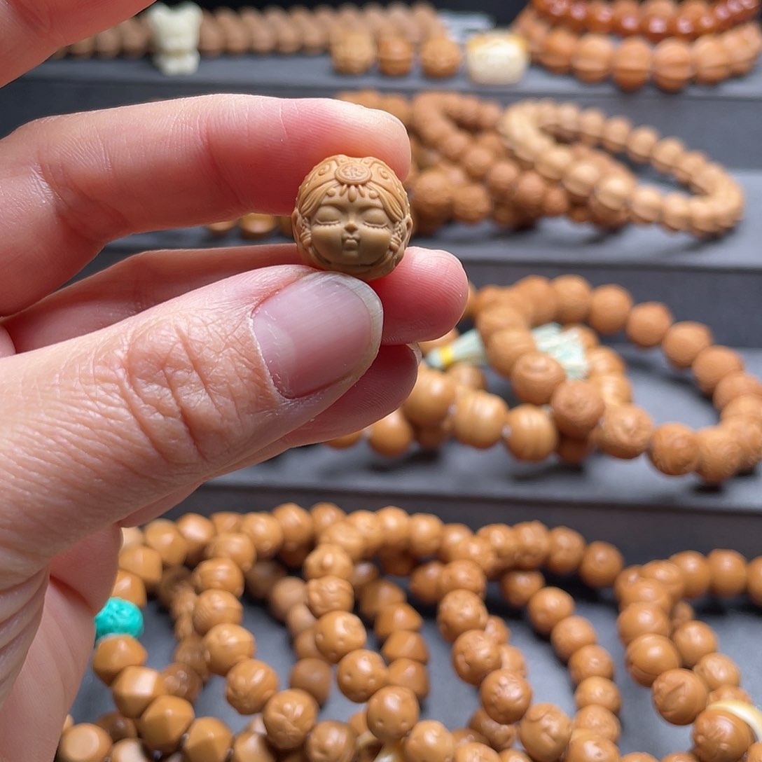 猴头核桃吊坠笑**空扎基拉姆单粒