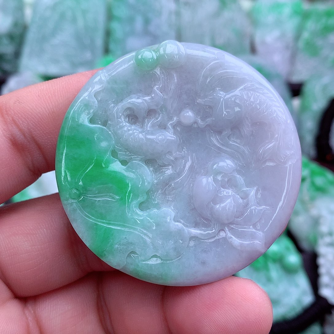 翡翠吊坠(不含链)未镶嵌