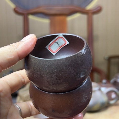 戬谷龙窑柴烧茶杯3