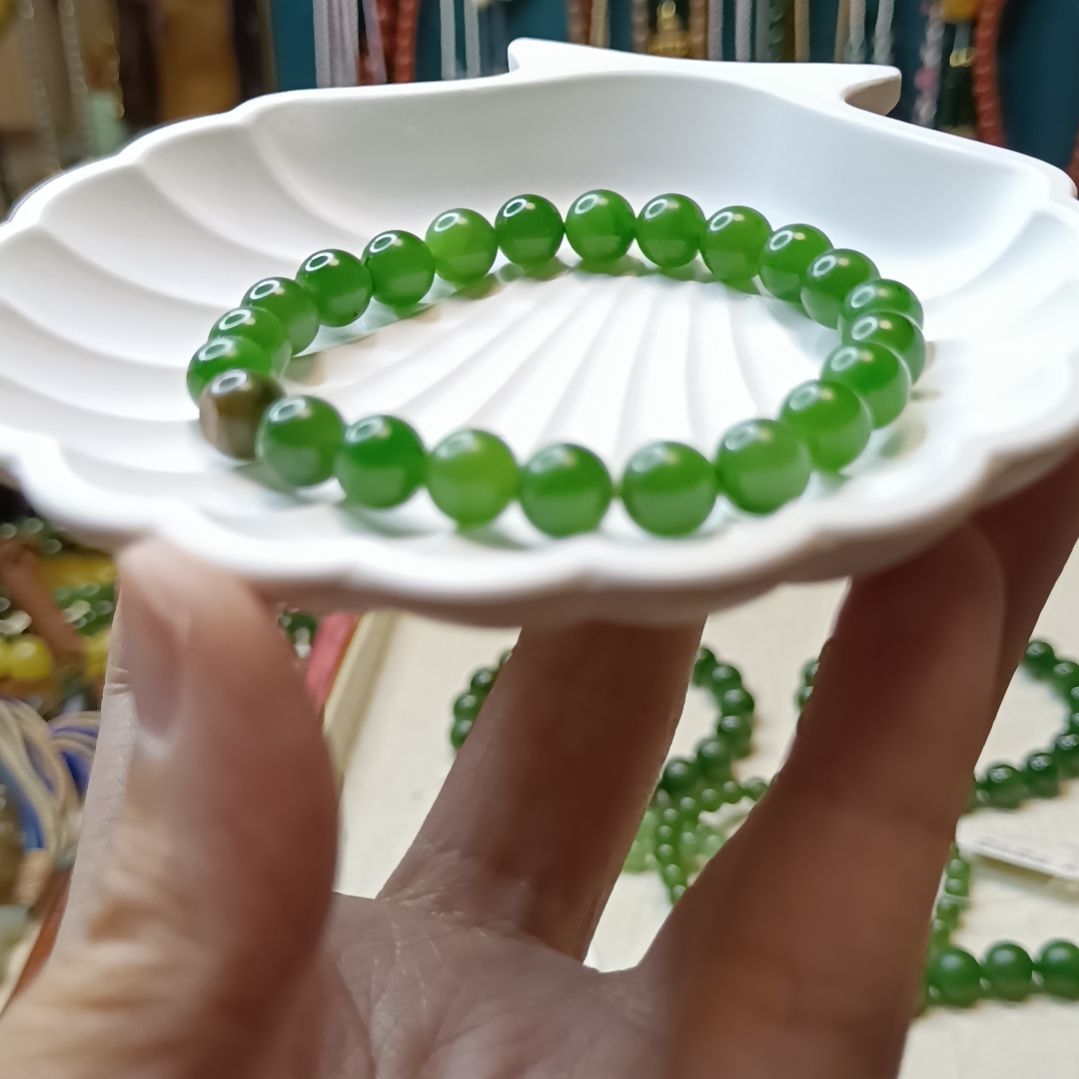 和田玉手链未镶嵌?****～