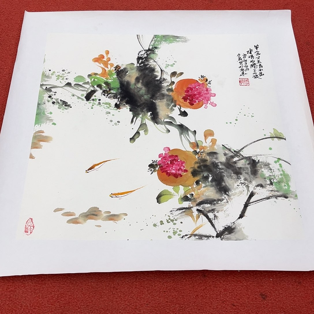 国画手绘作品手绘作品