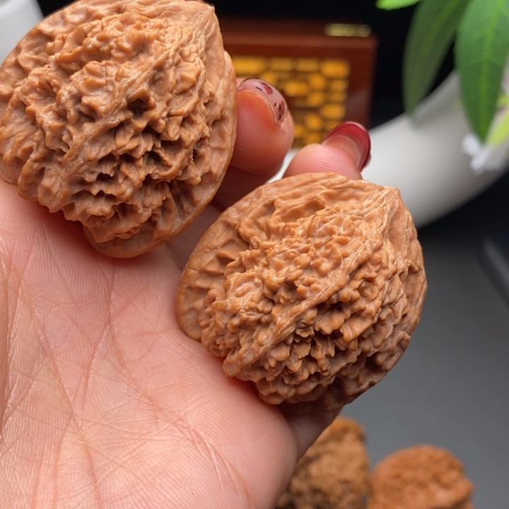 文玩核桃把件小****0满天星