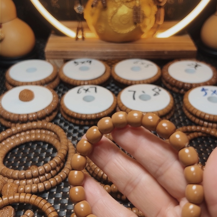 【闪购商品】桃核吊坠9➕猴头单圈手串