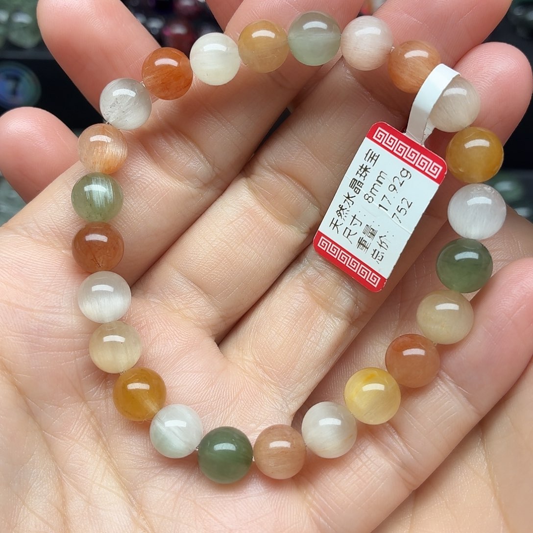 手链未镶嵌水晶天然水晶