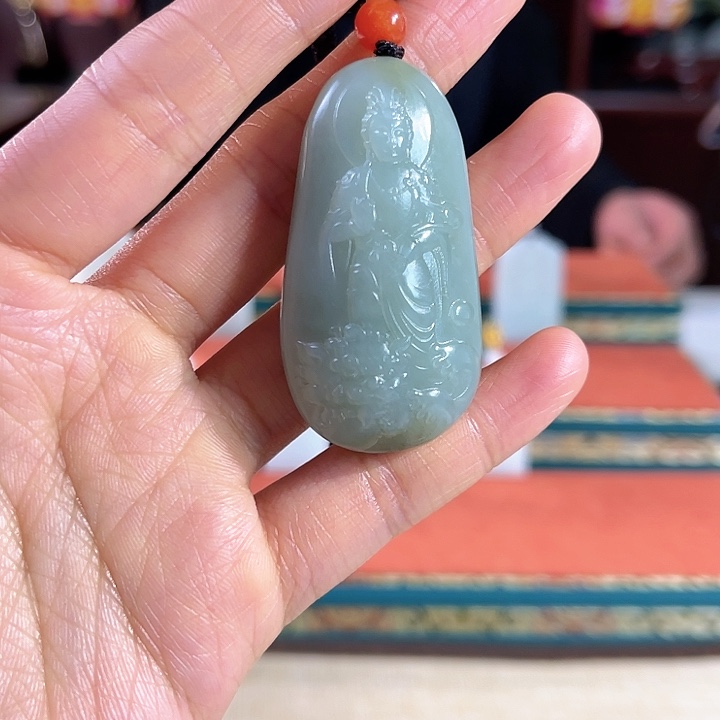 和田玉吊坠未镶嵌