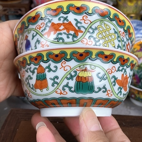 景德镇陶瓷藏式茶碗