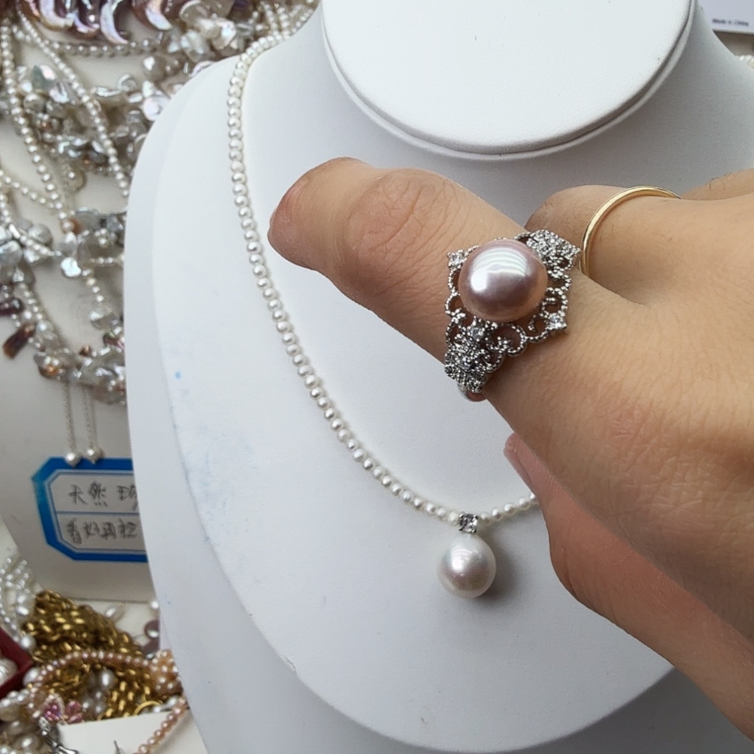 淡水珍珠未镶嵌颈饰