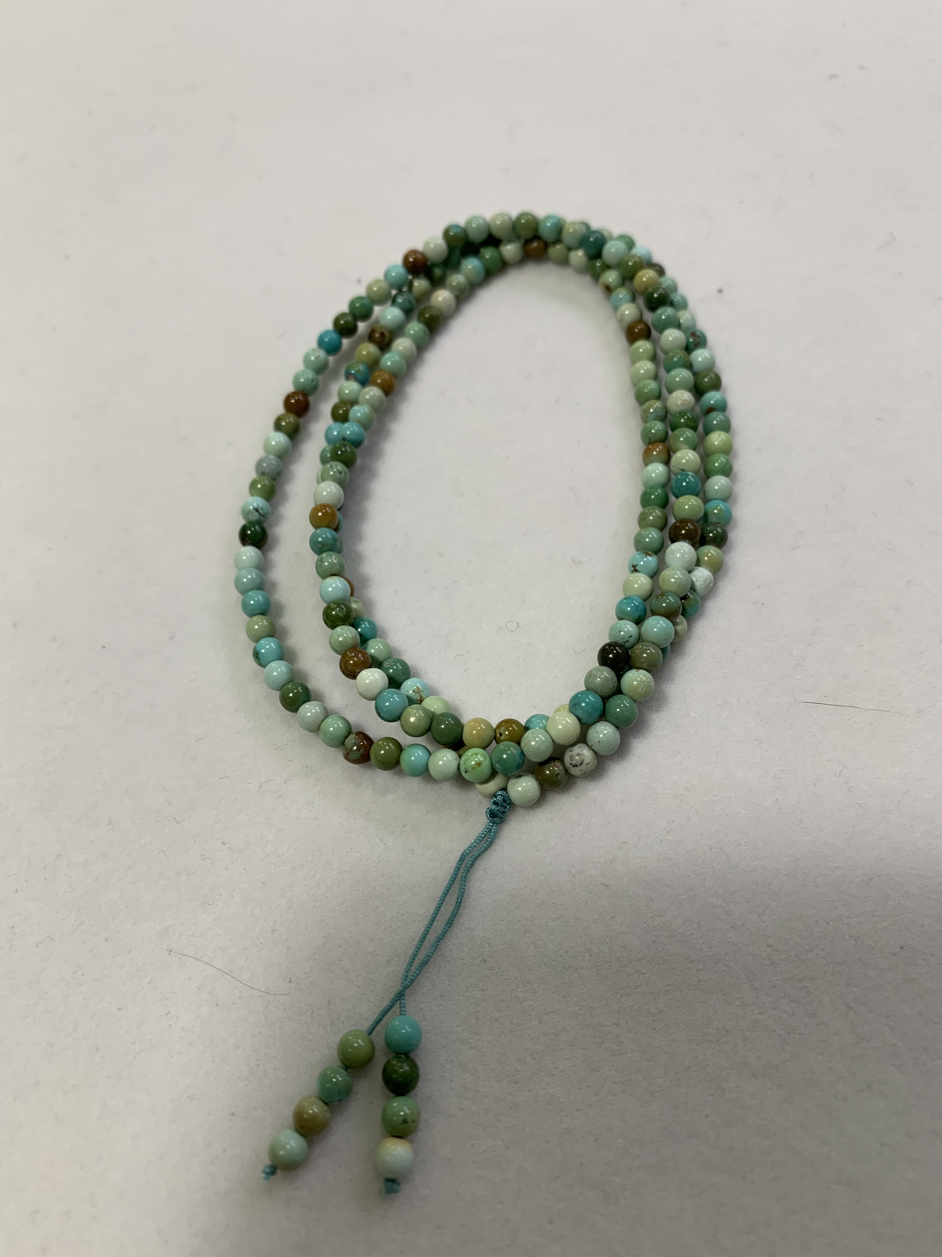 天然原矿绿松石多圈