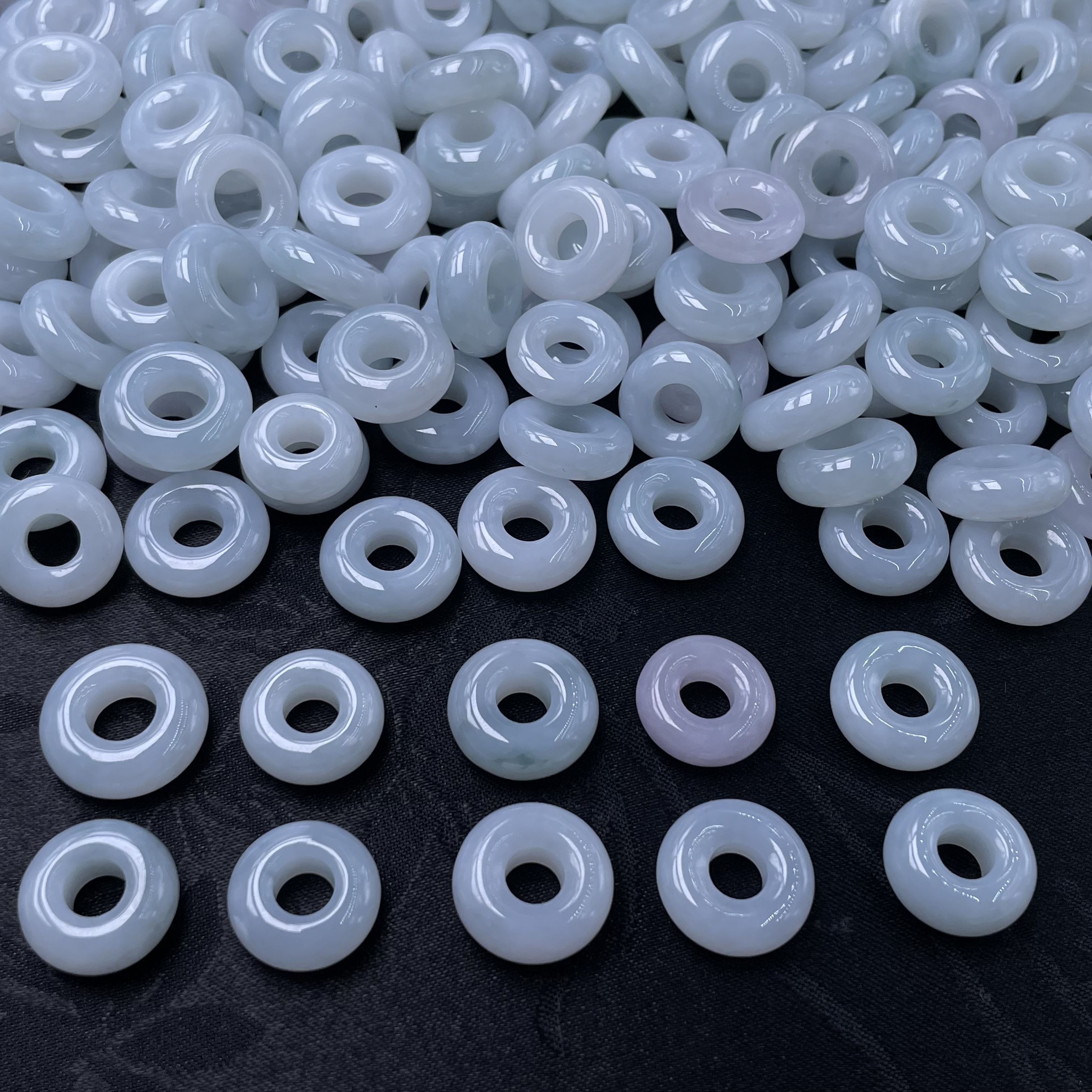 「戴琴珠宝」DQ5631-翡翠甜甜圈配饰（多样性发其一）