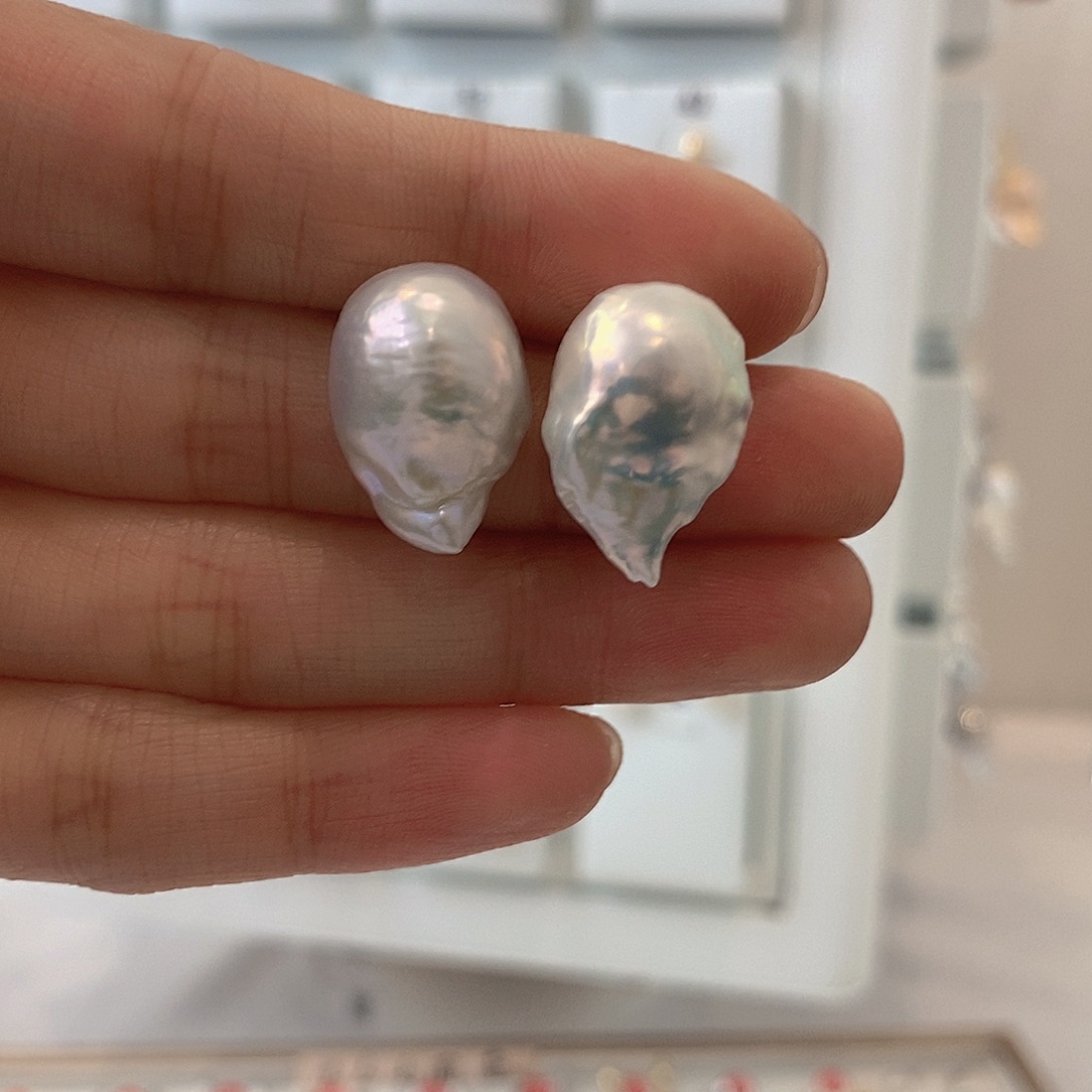 淡水珍珠颈饰银S925镶嵌