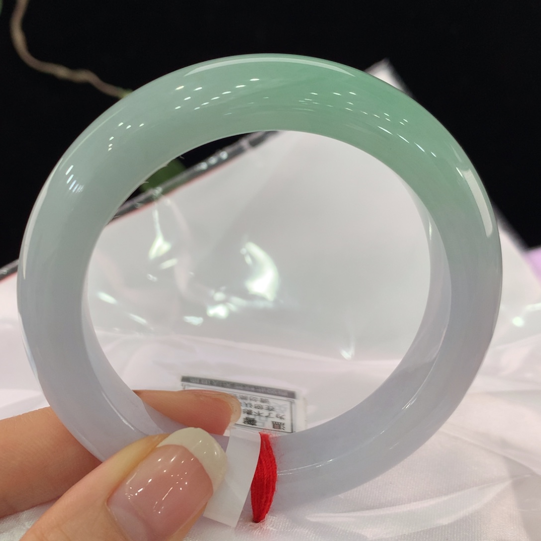 翡翠手镯未镶嵌素*111-0112