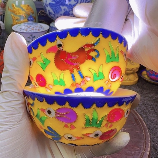 瓷片摆件家居设计的