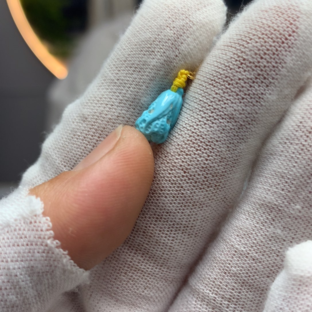 绿松石挂件未镶嵌