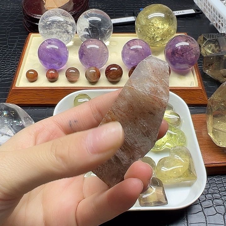 水晶珠宝半成品未镶嵌76水晶