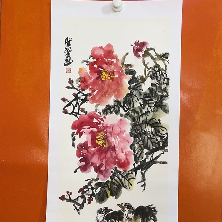 国画张圣敏先生纯手绘作品