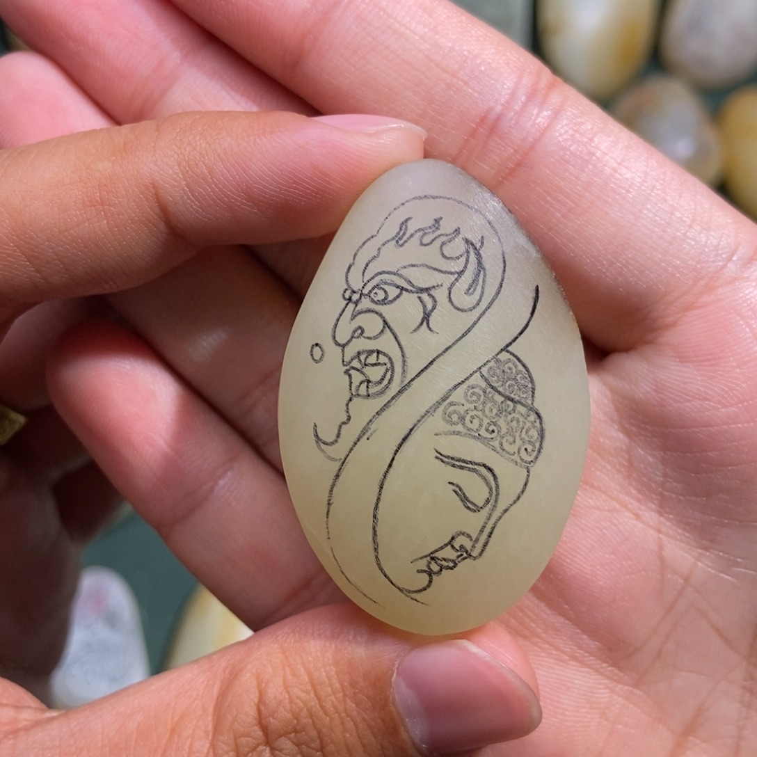 老***郭定制和田玉未镶嵌1