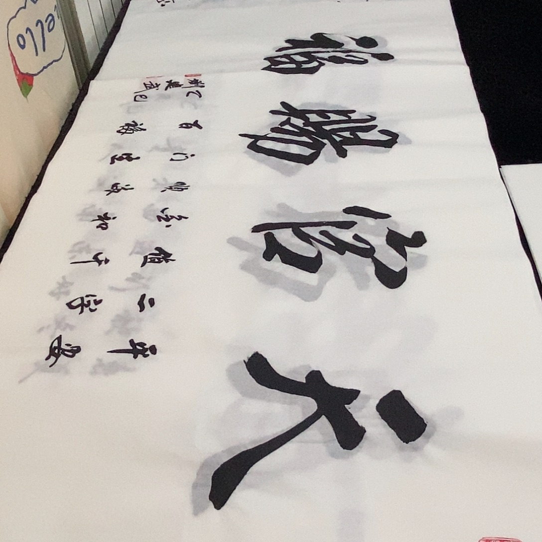 书法老师精品书法