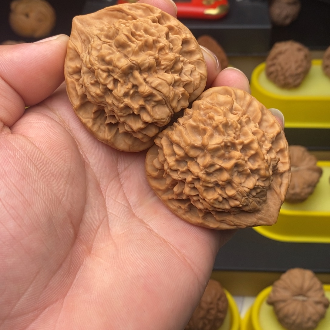 把件文玩核桃49官帽