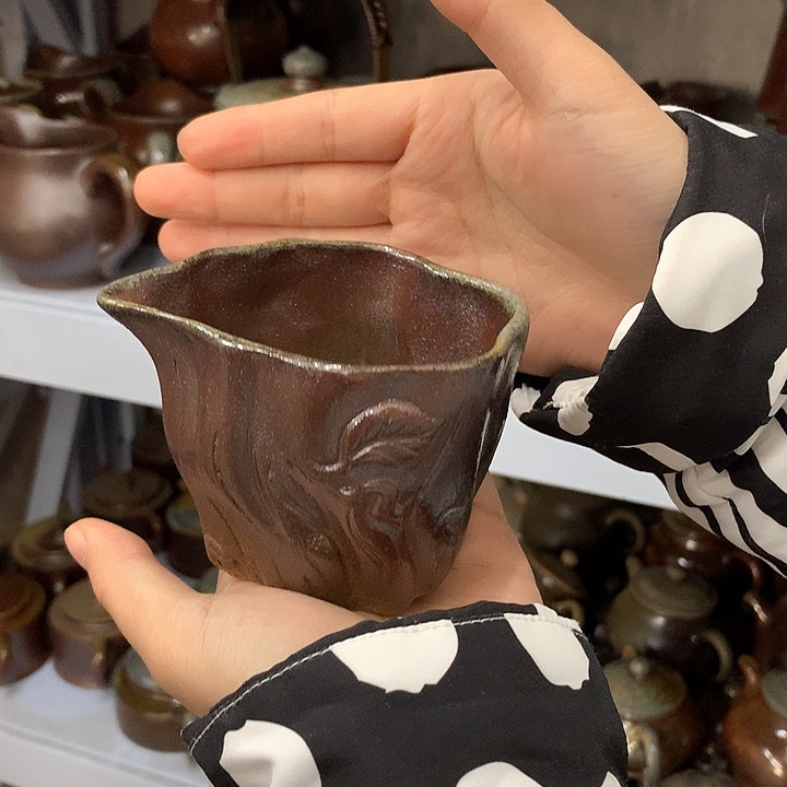 紫砂茶壶纯自然柴烧