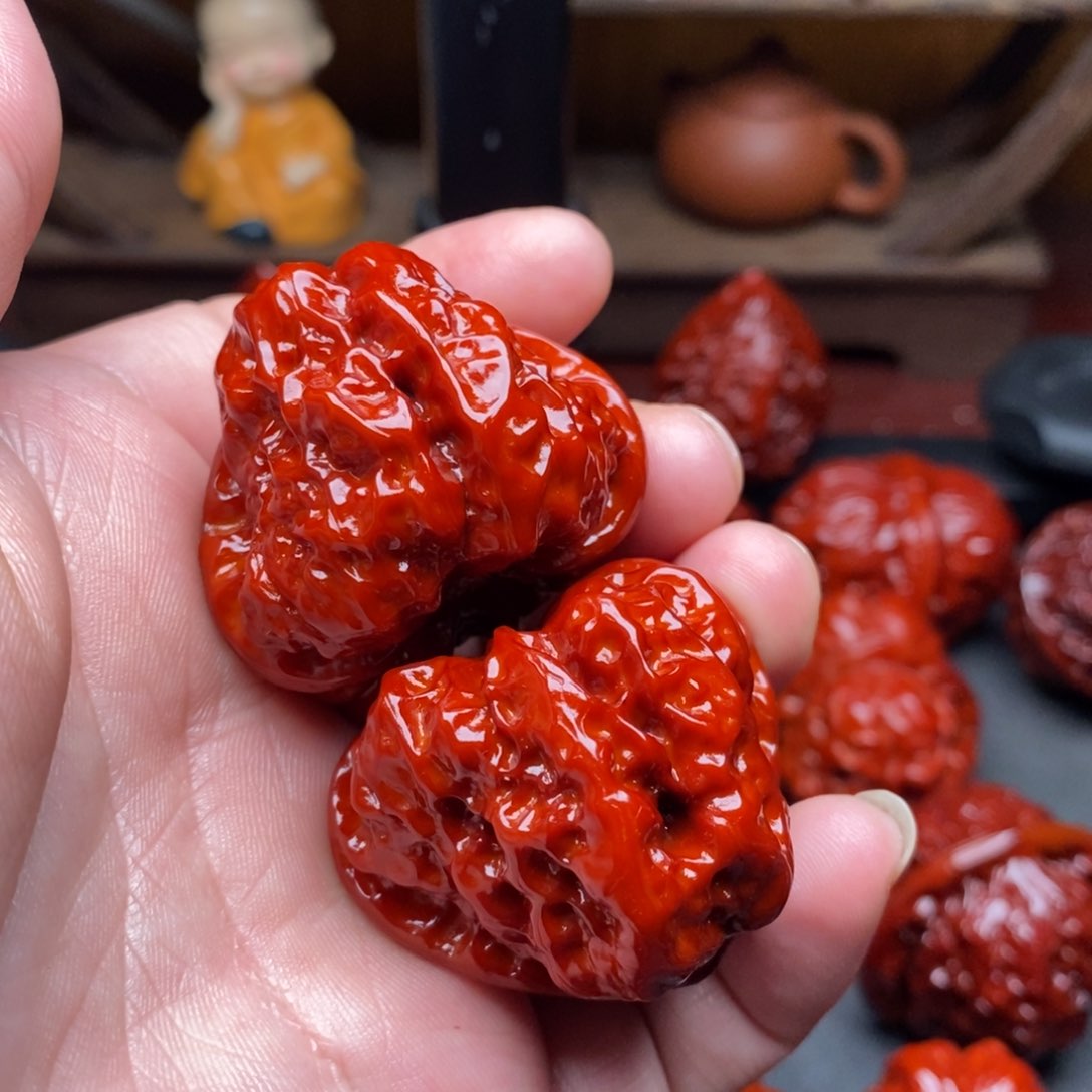 吊坠文玩核桃40蛤蟆头