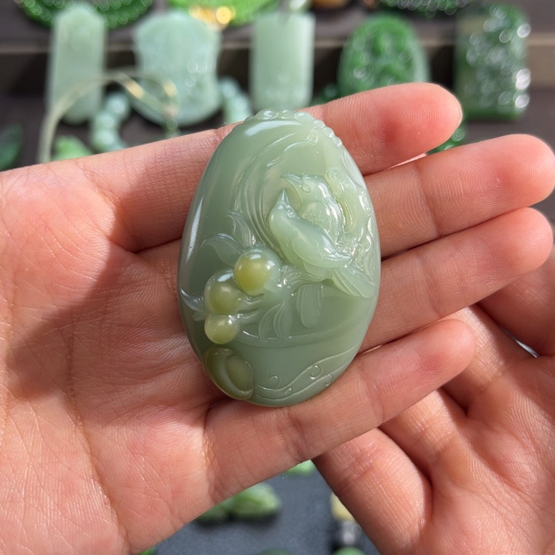 和田玉定制未镶嵌樂