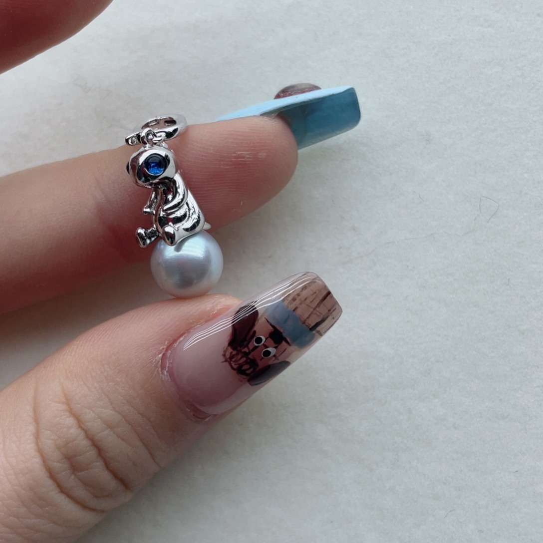 海水珍珠银S925镶嵌颈饰Z1