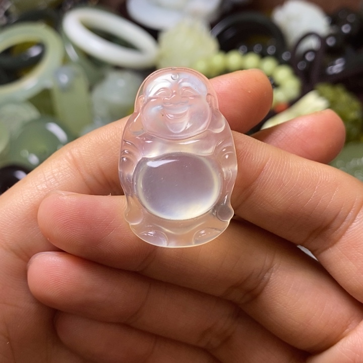 岫玉天然岫玉挂件未镶嵌