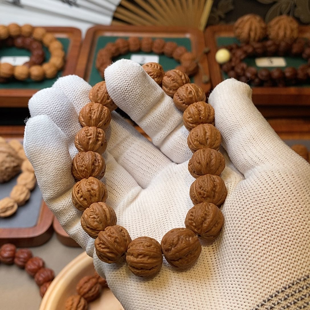 文玩核桃手串一***小京八棱