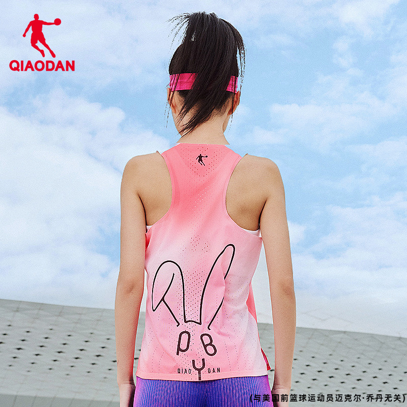 乔丹飞影兔子背心2025新款专业马拉松跑步官网正品旗舰飞影透气衣