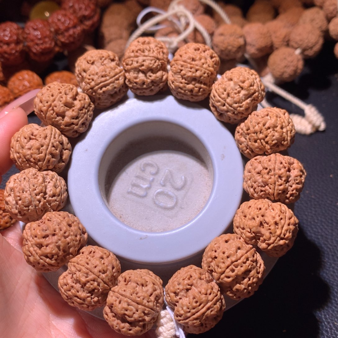 金刚菩提手串22+无双定制梁梅花