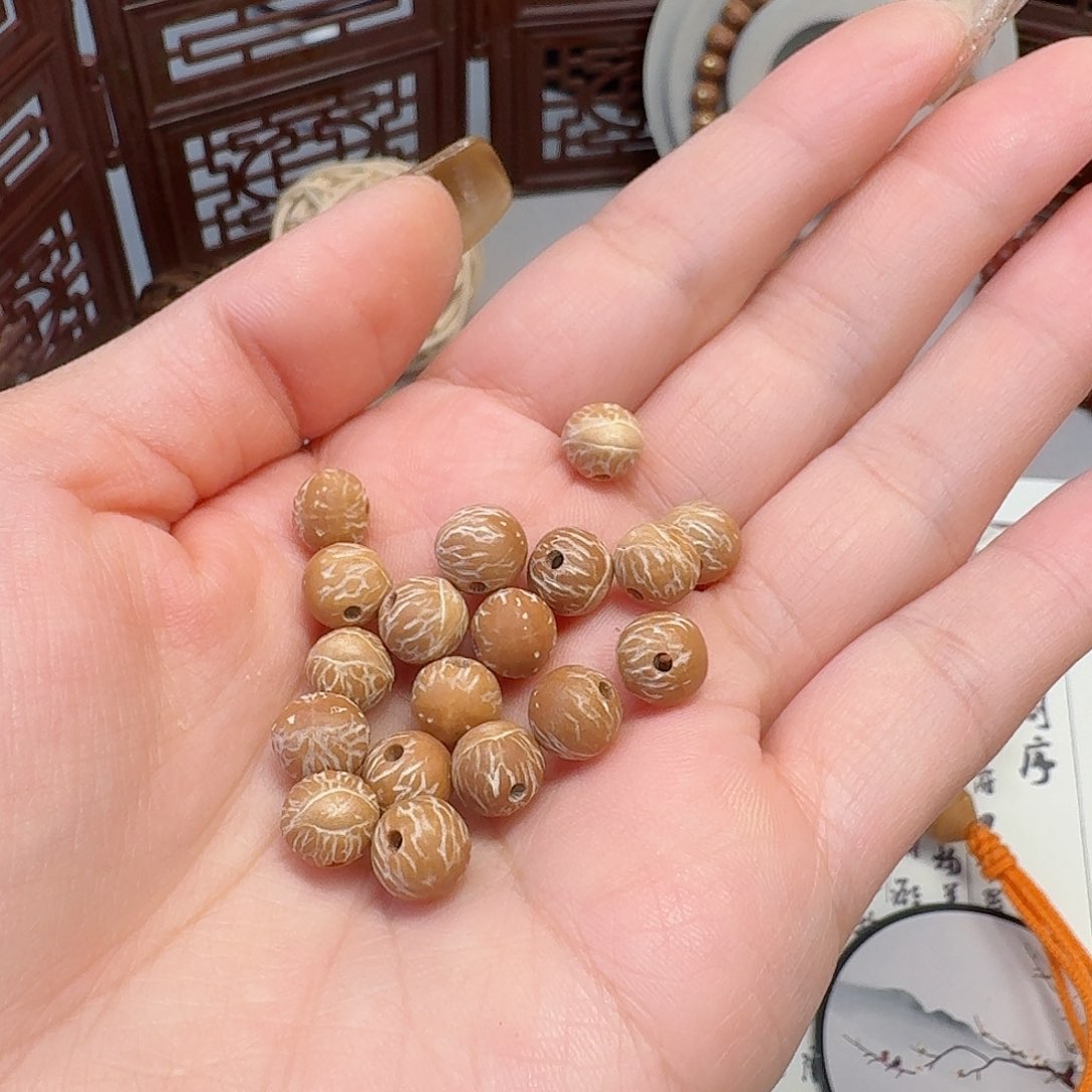 凤眼菩提手串刘*爷国产酸枣核