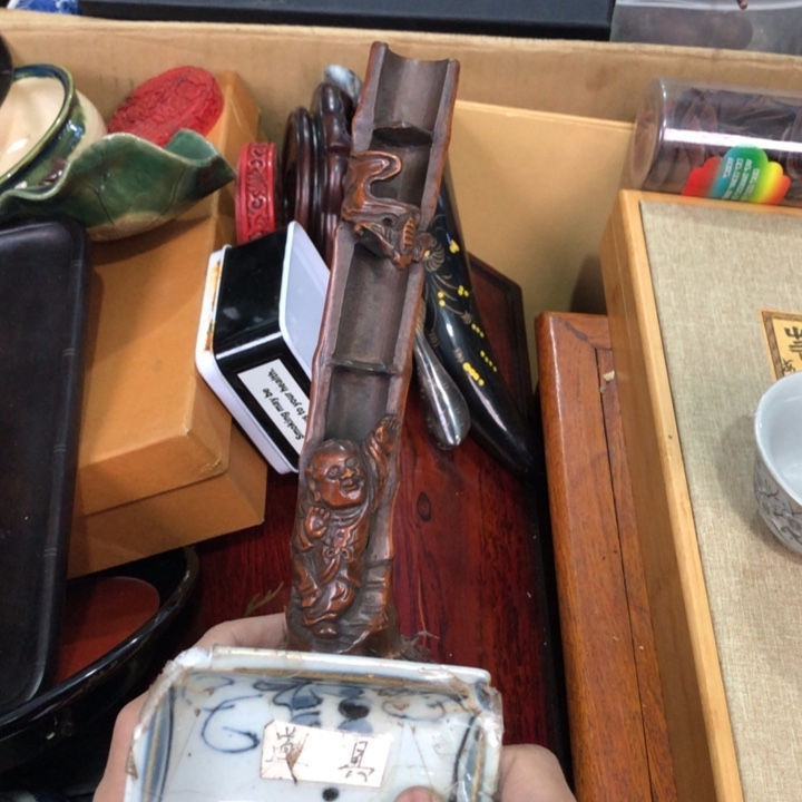 陶瓷孤品单件车里拍