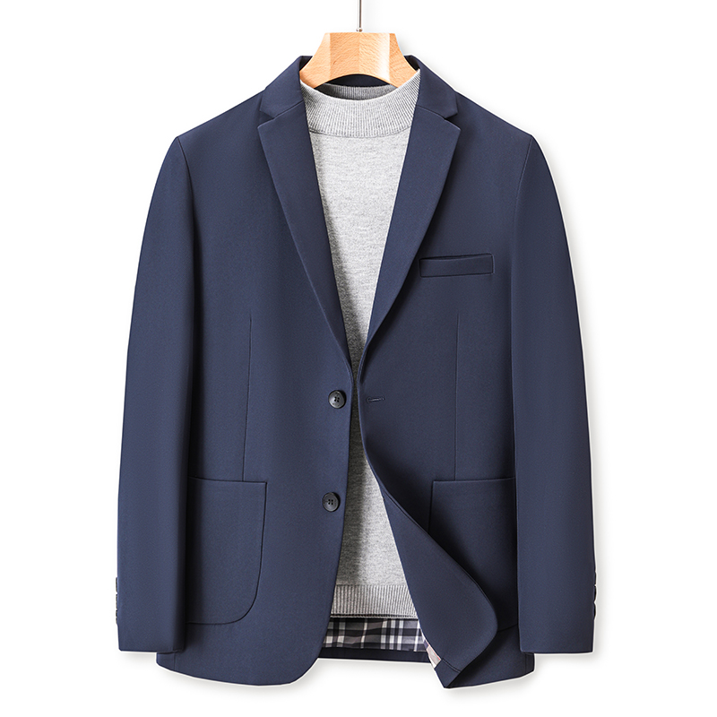 【老爺車】新郎服伴郎服小西服两粒扣休闲商务西装简单百搭男外套