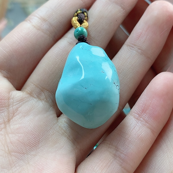 绿松石珠宝奇石未镶嵌贺*宝