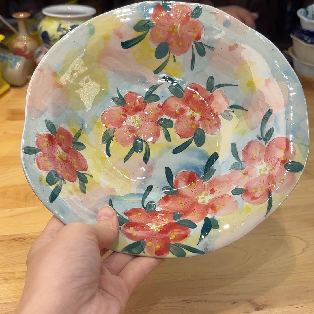 瓷片兔兔好可爱呀打