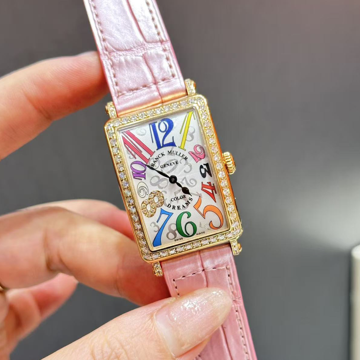 95新  法穆兰952/18K金/原钻/二手全套