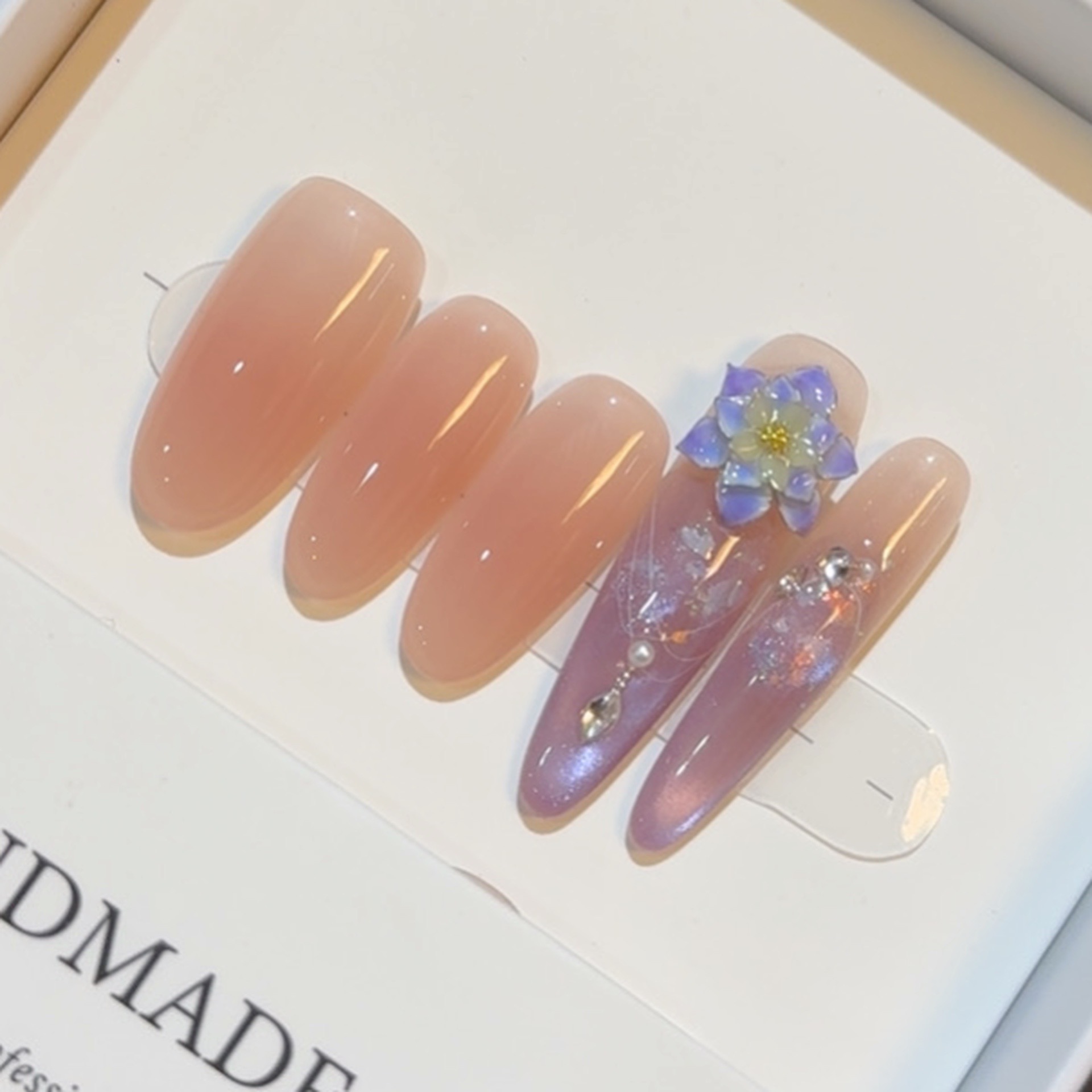 预售【花漾护甲】•高品质 纯手工穿戴甲