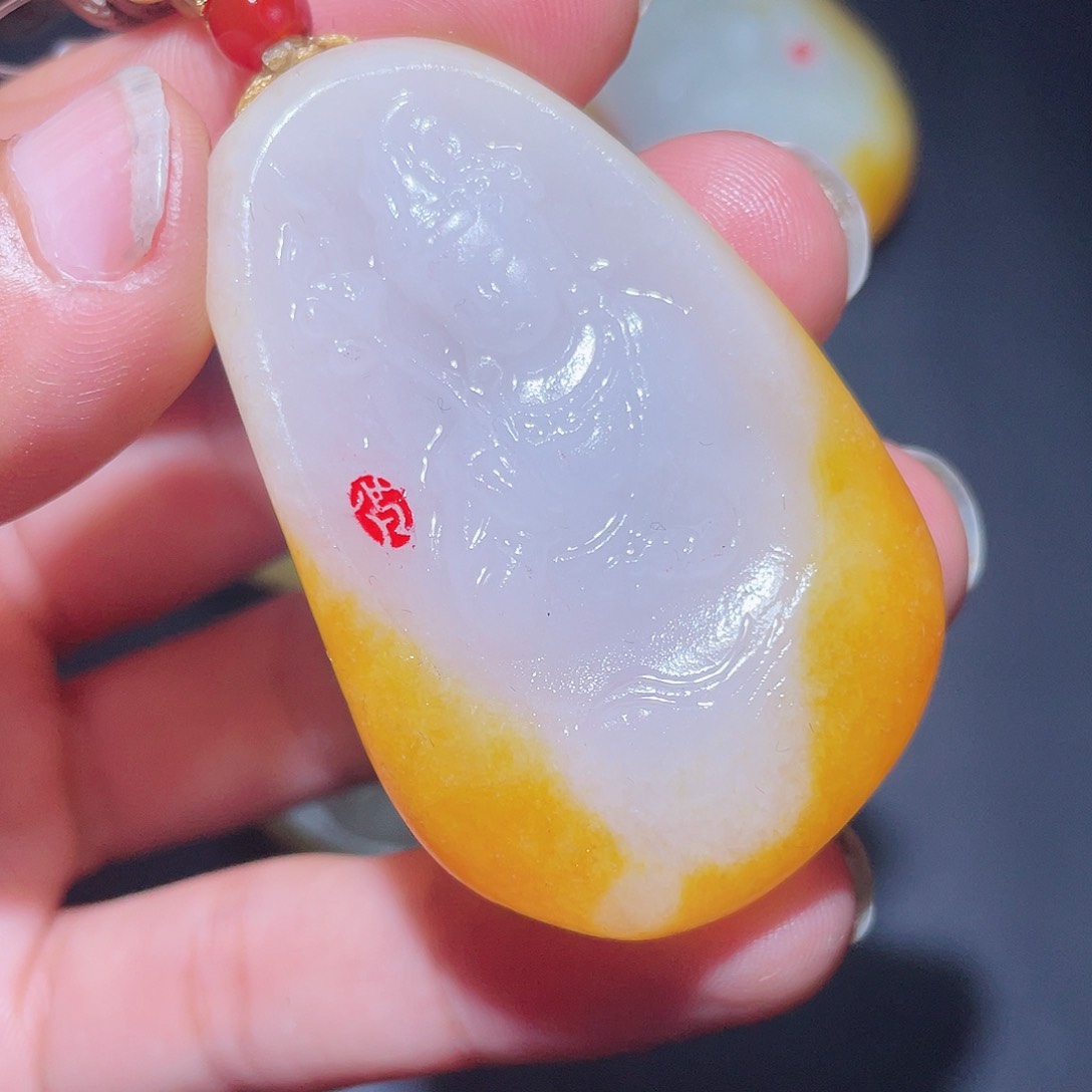 和田玉把件未镶嵌D2 