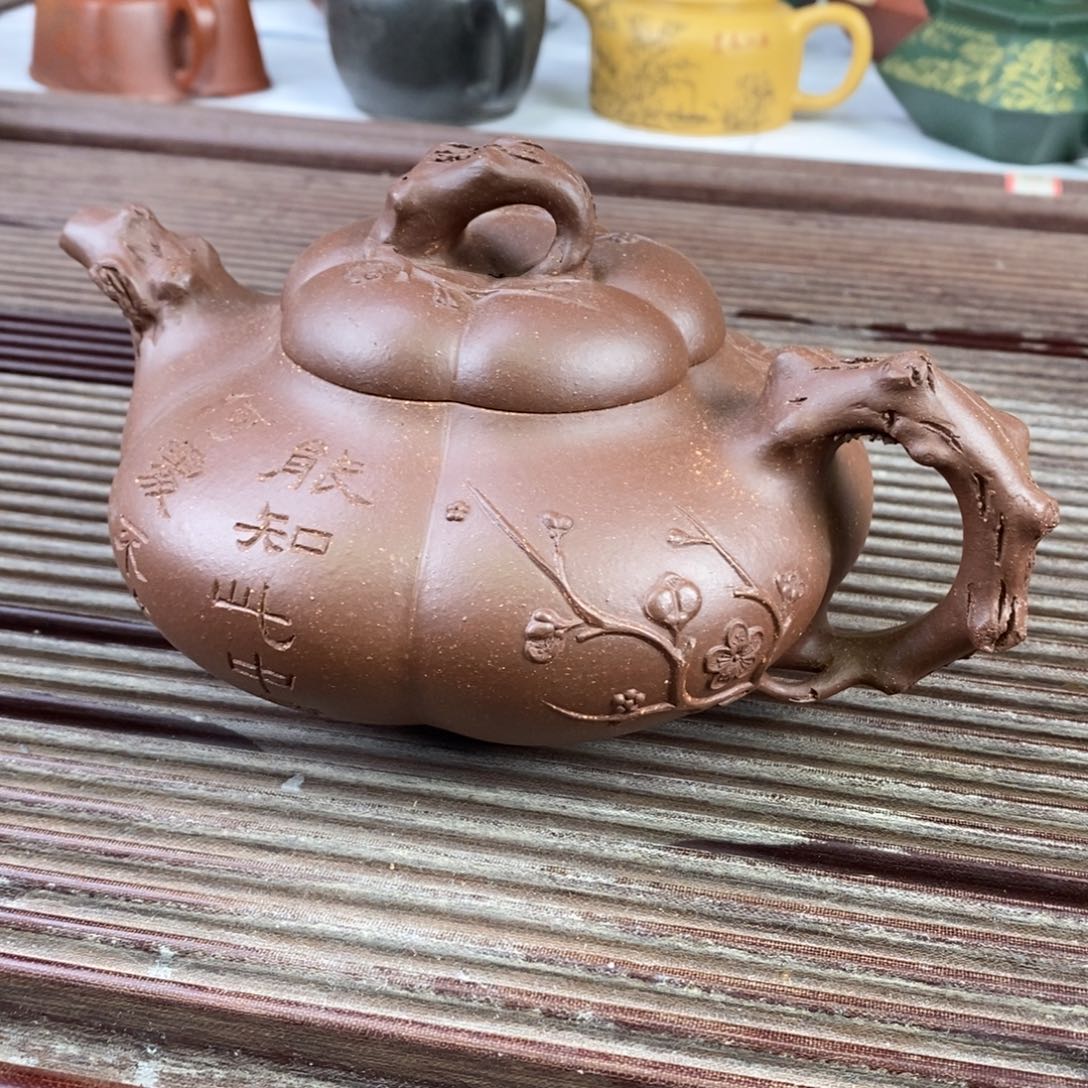 紫砂茶壶原矿手工115