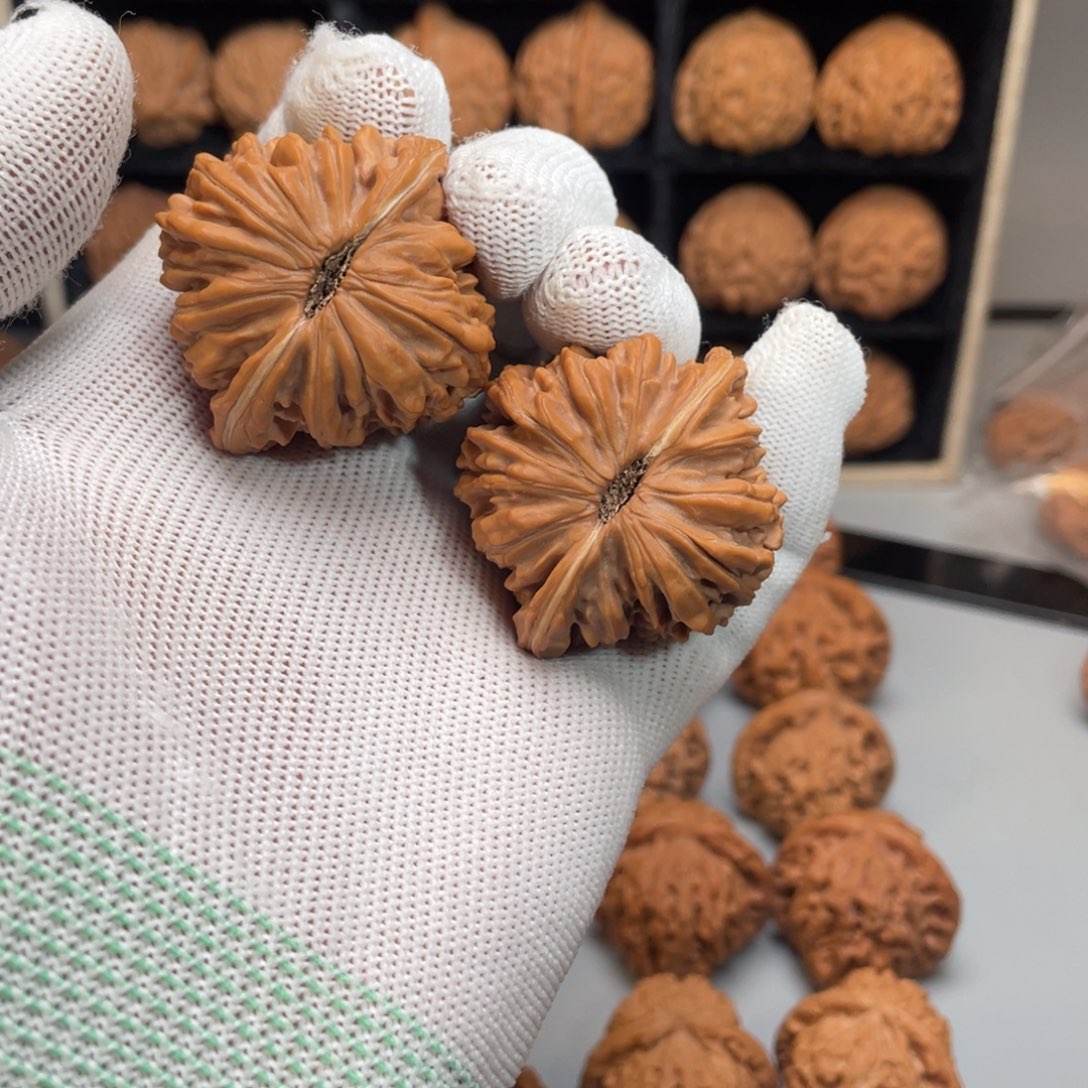 吊坠文玩核桃老树硬楼