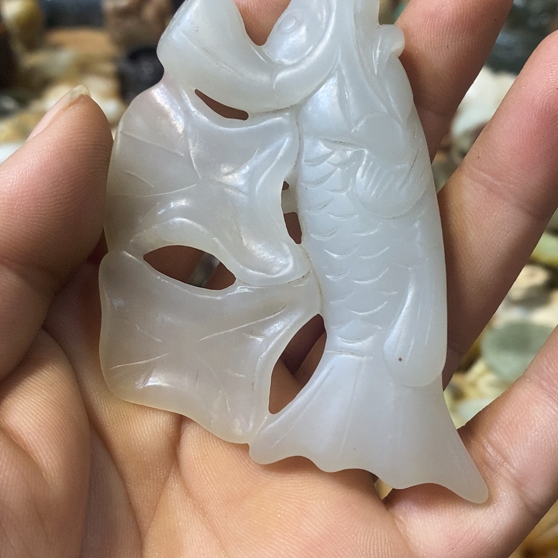 和田玉（糖玉）未镶嵌挂件